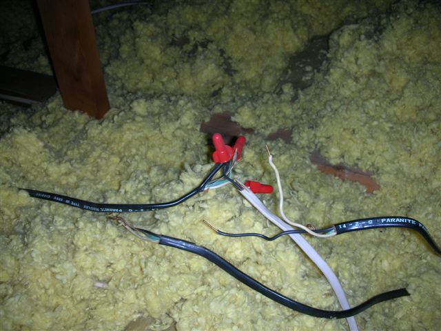 Open splice wiring